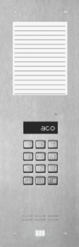 INSPIRO 10S+ Panel domofonowy  (Centrala Slave), do instalacji cyfrowych do 1020 lokali,  ACO